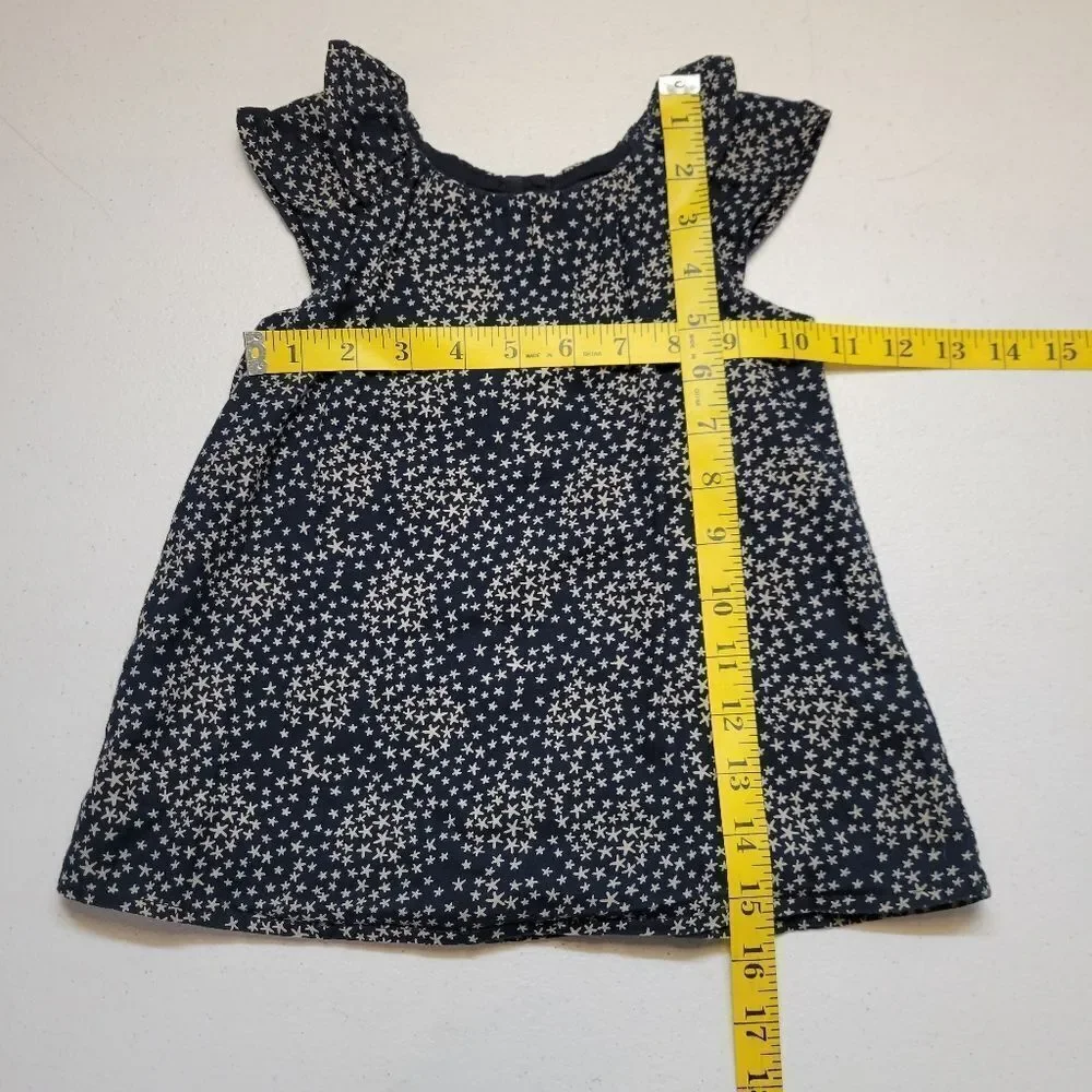 GAP Khaki Shorts and Top Cotton Bundle Navy Star Blouse and Gray Eyelet Blouse